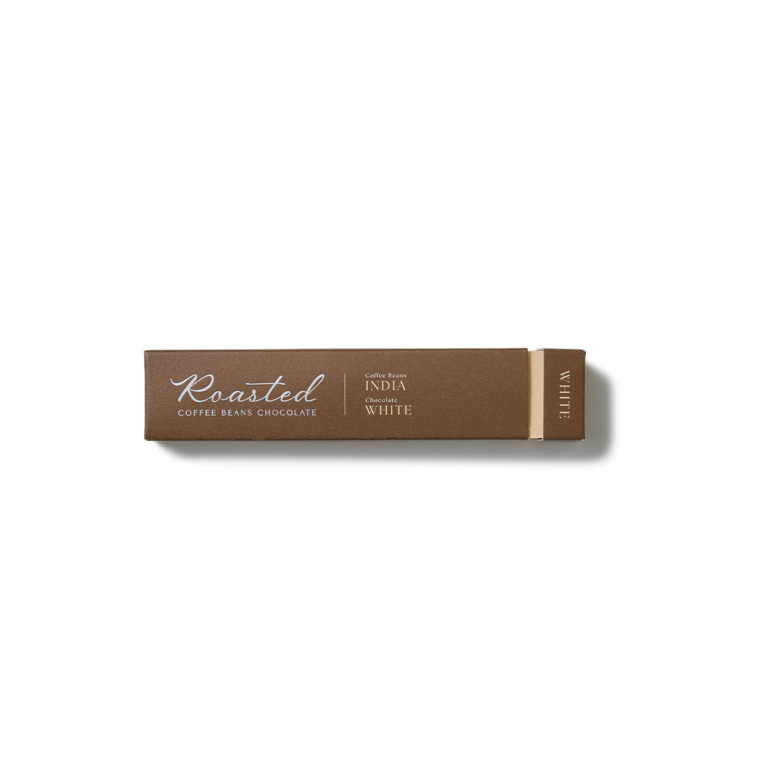 Roasted COFFEE BEANS CHOCOLATE WHITE