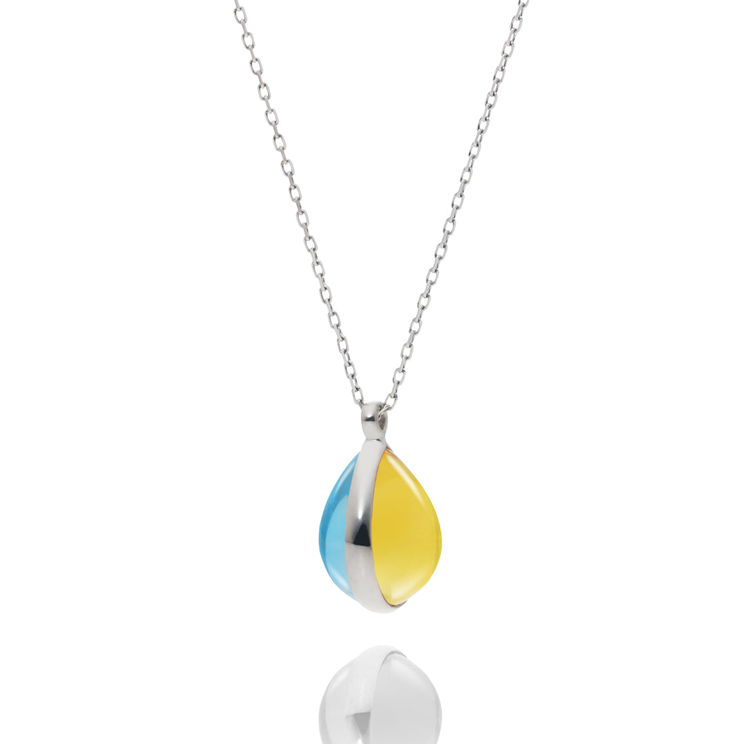 Day and Night (Shizuku silver) ネックレス