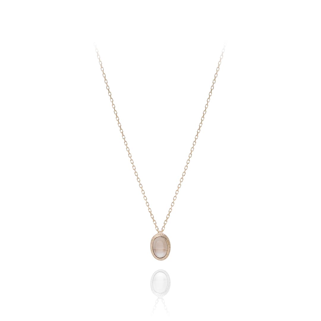 Sazanami oval ネックレス