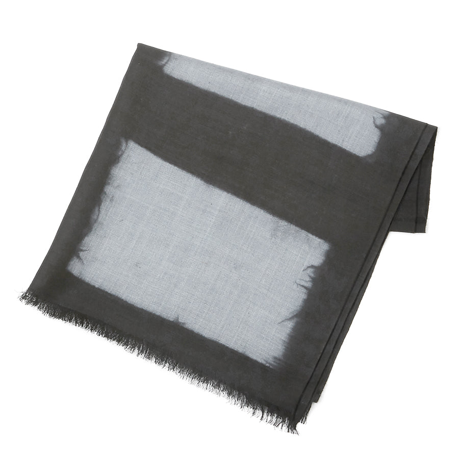 Tie-dye Big Check Stole