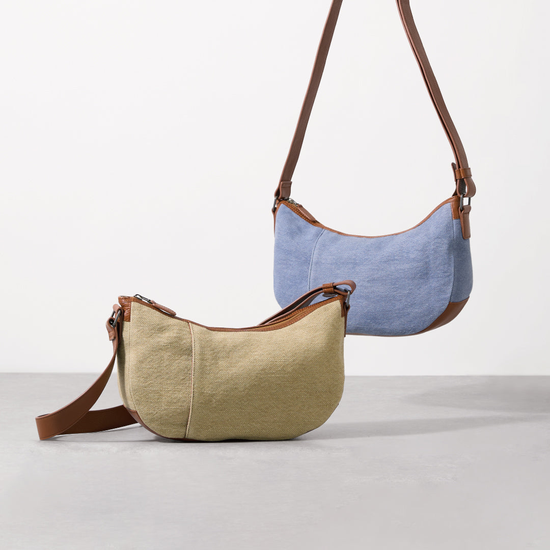 Washed Jute Moon Shoulder