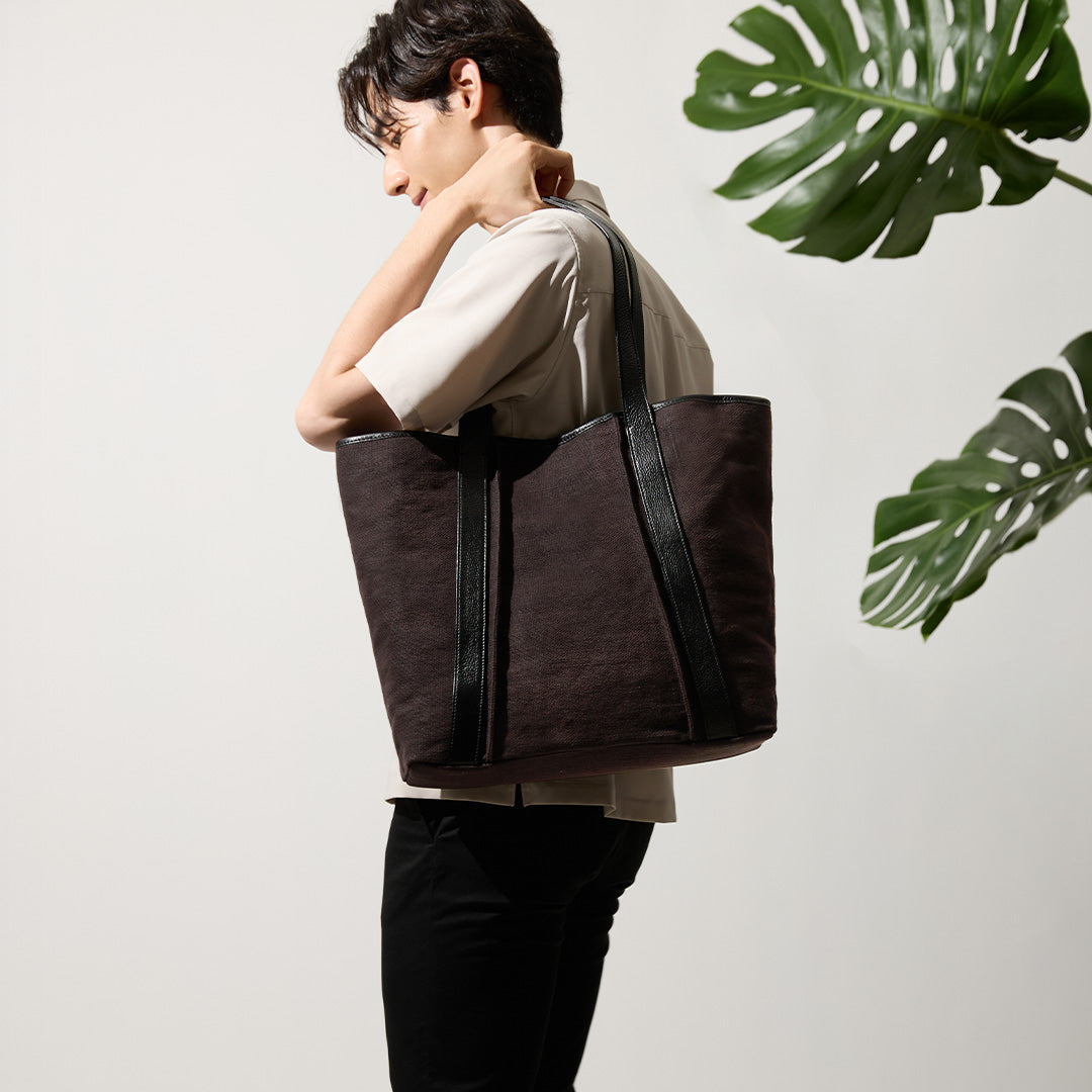 Washed Jute Daily Tote L