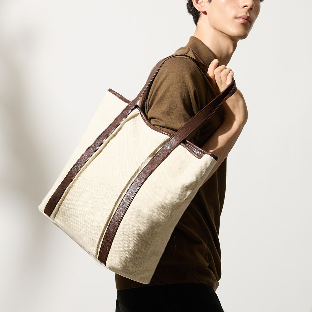 Washed Jute Daily Tote L