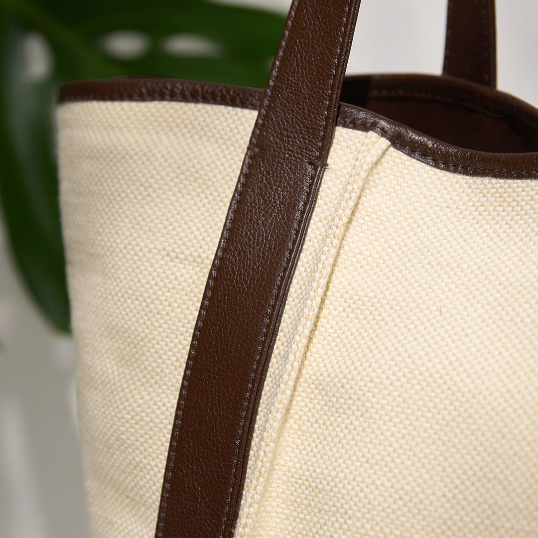 Washed Jute Daily Tote L