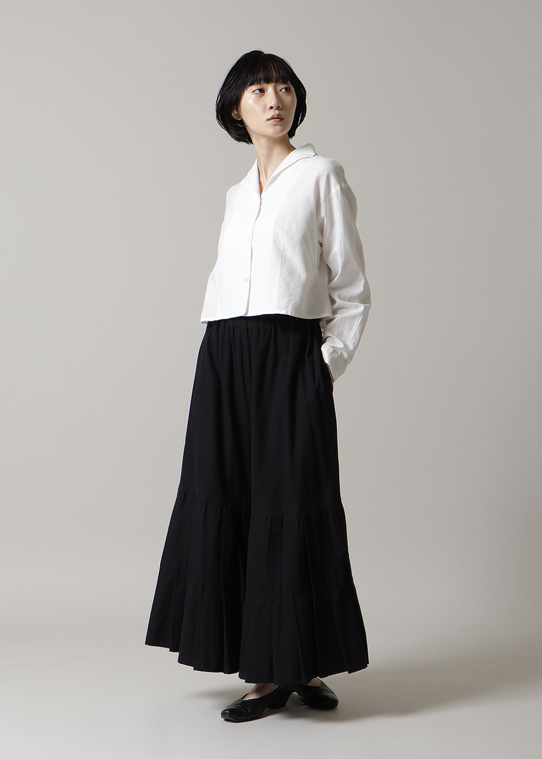 Yuragi Pleats Tuck PT 150tw Khadi
