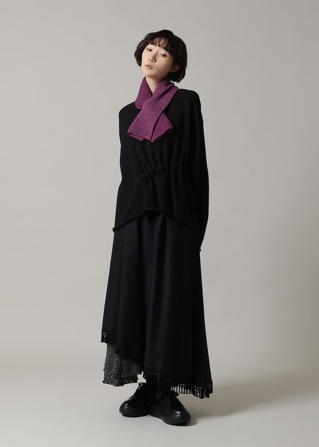 Wool Cashmere Gradation Tippet