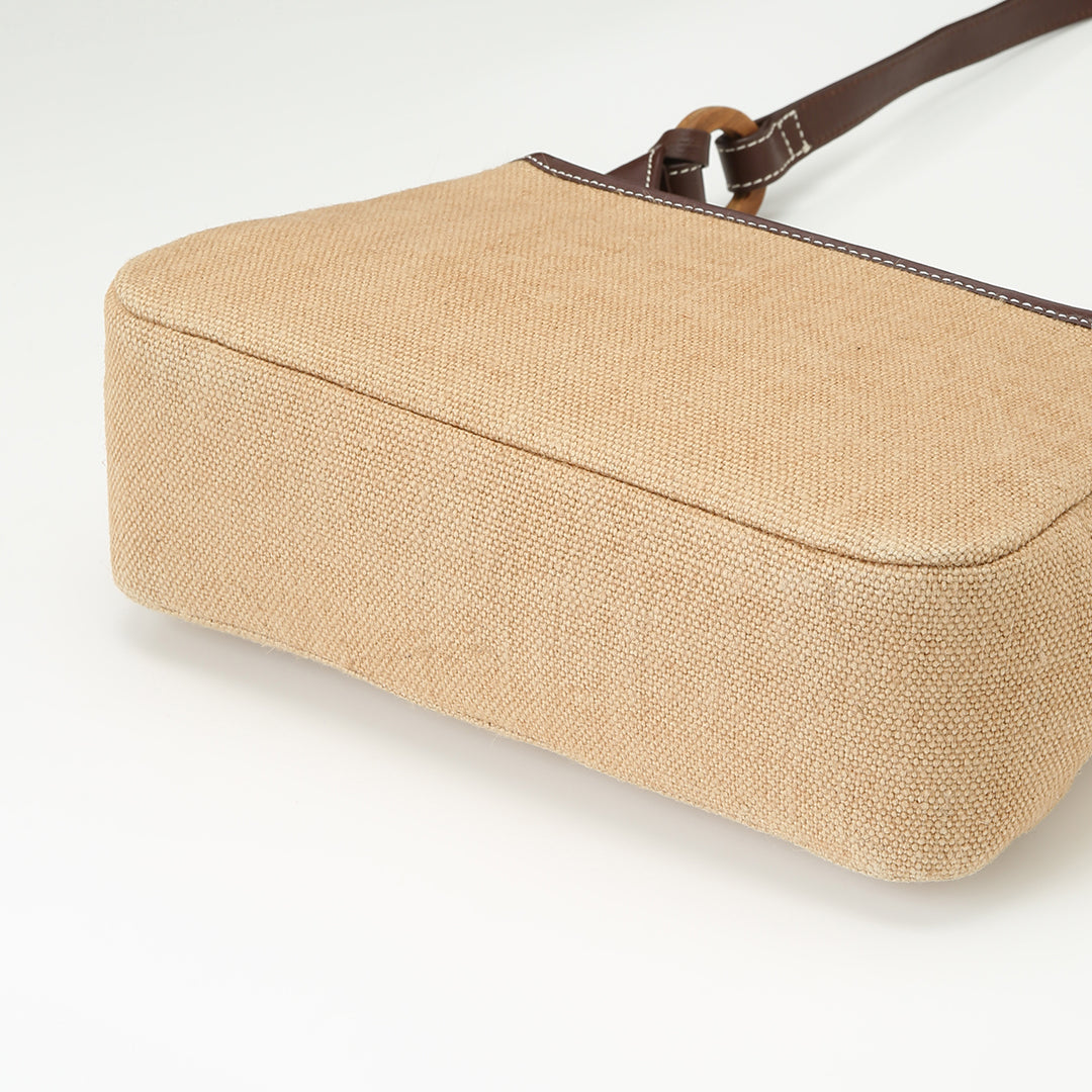 Crossbody Jute Bag