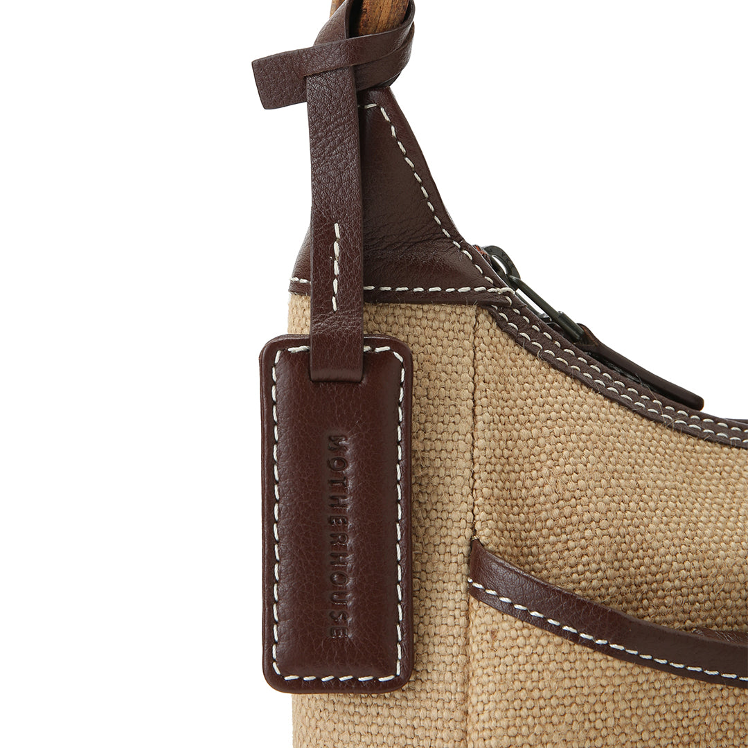 Crossbody Jute Bag