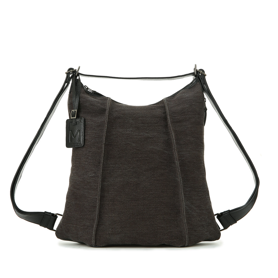Washed Jute 3 Way Backpack