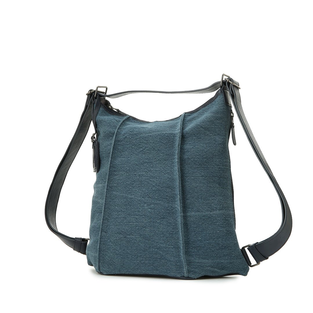Washed Jute 3 Way Backpack