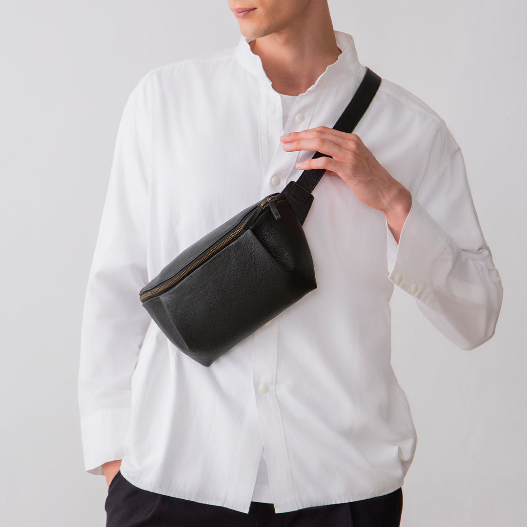 Grained Cross Bag