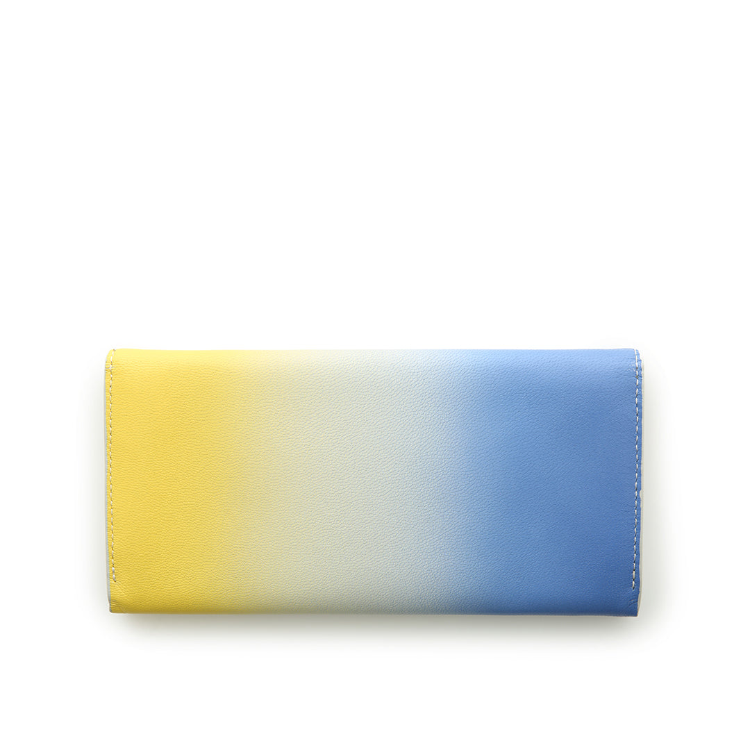Irodori Tri-color Long Wallet