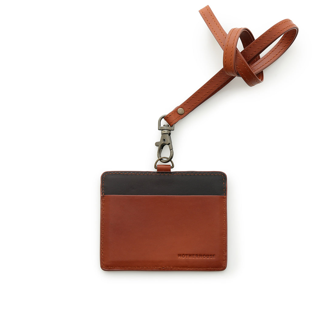 Bi-color Antique ID Holder