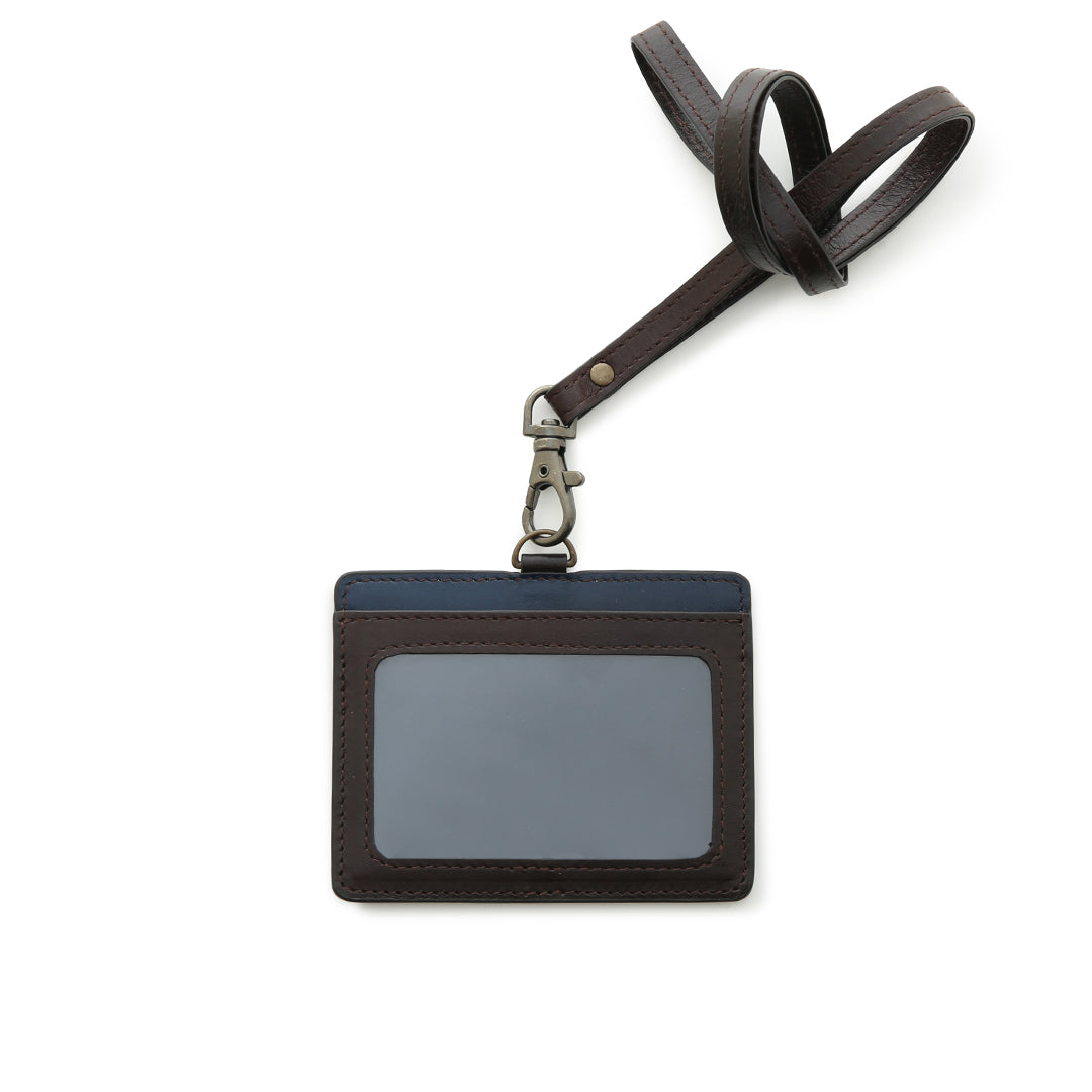 Bi-color Antique ID Holder