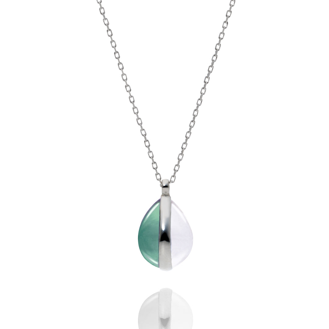 Day and Night (Shizuku silver) ネックレス