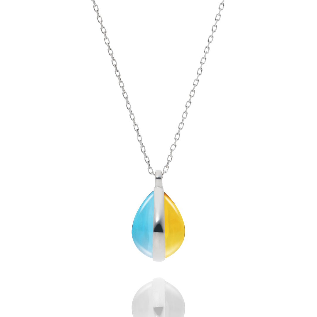 Day and Night (Shizuku silver) ネックレス