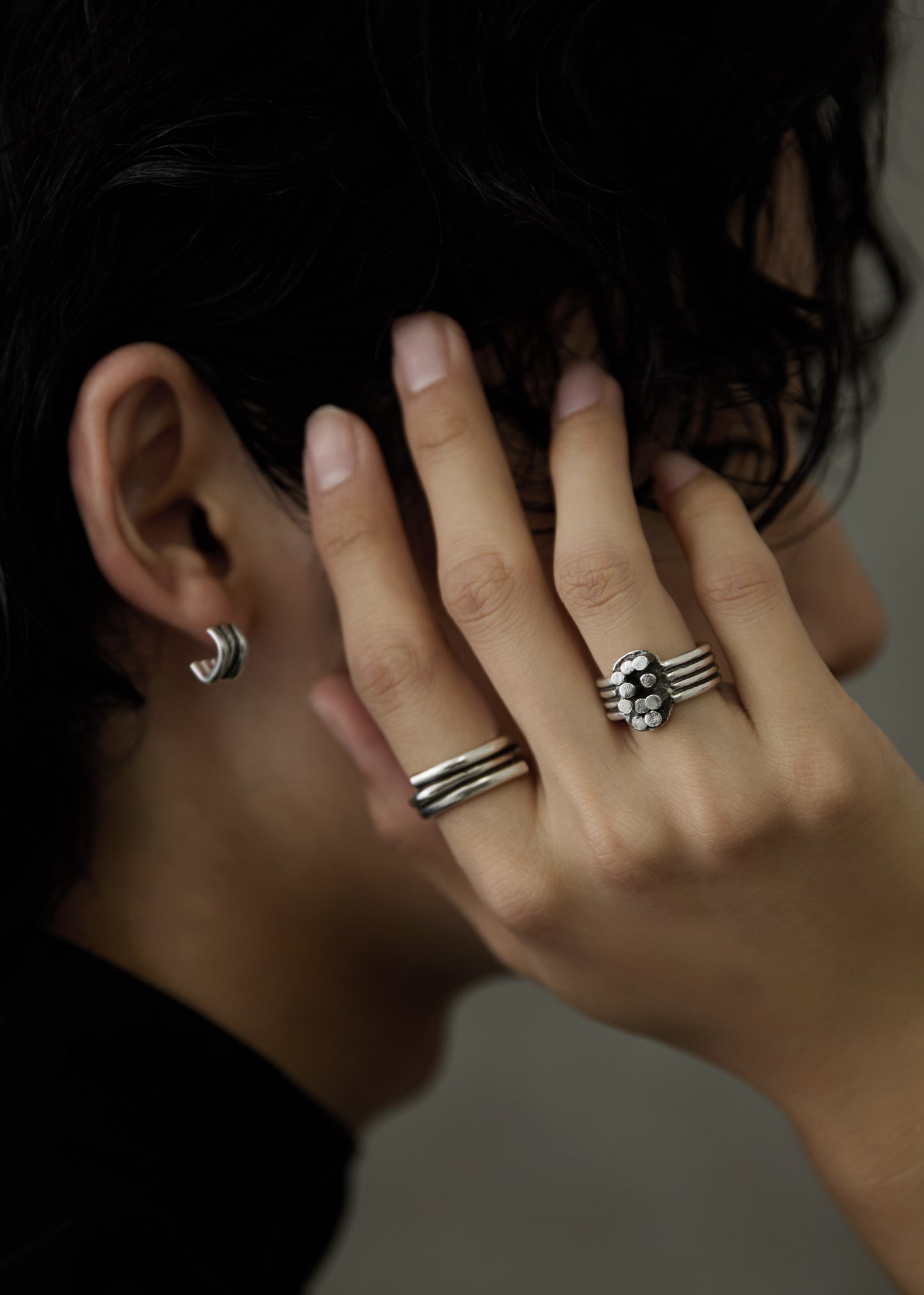 Ibushi Layered Line リング