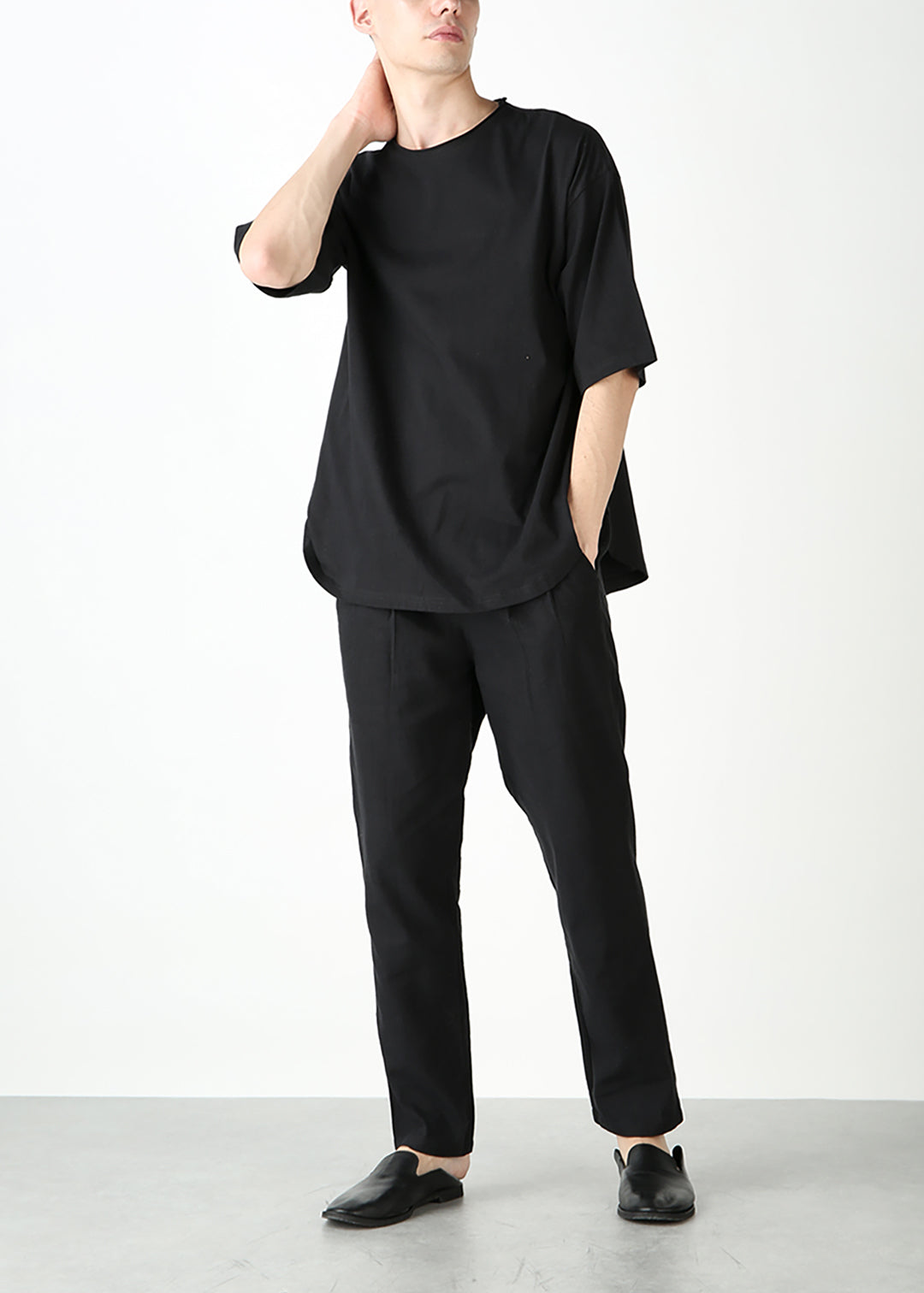 Metamo Round Neck Tops Soft Jersey