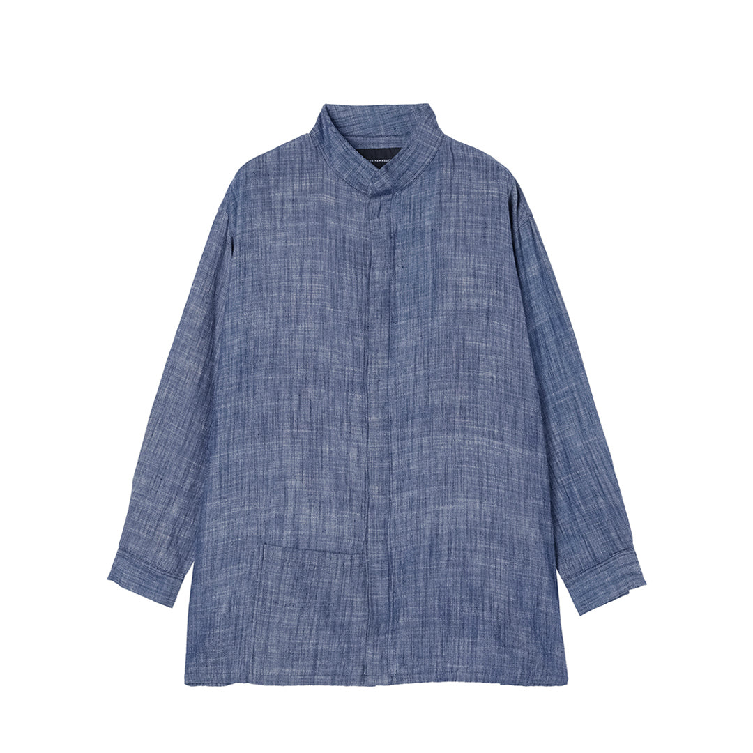 Kaname Hem Pocket Shirt 30s slab