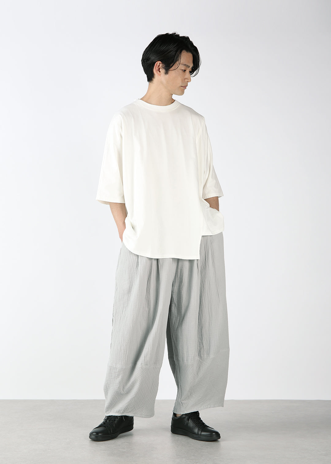 Kaname Balloon Pants Cotton Gauze