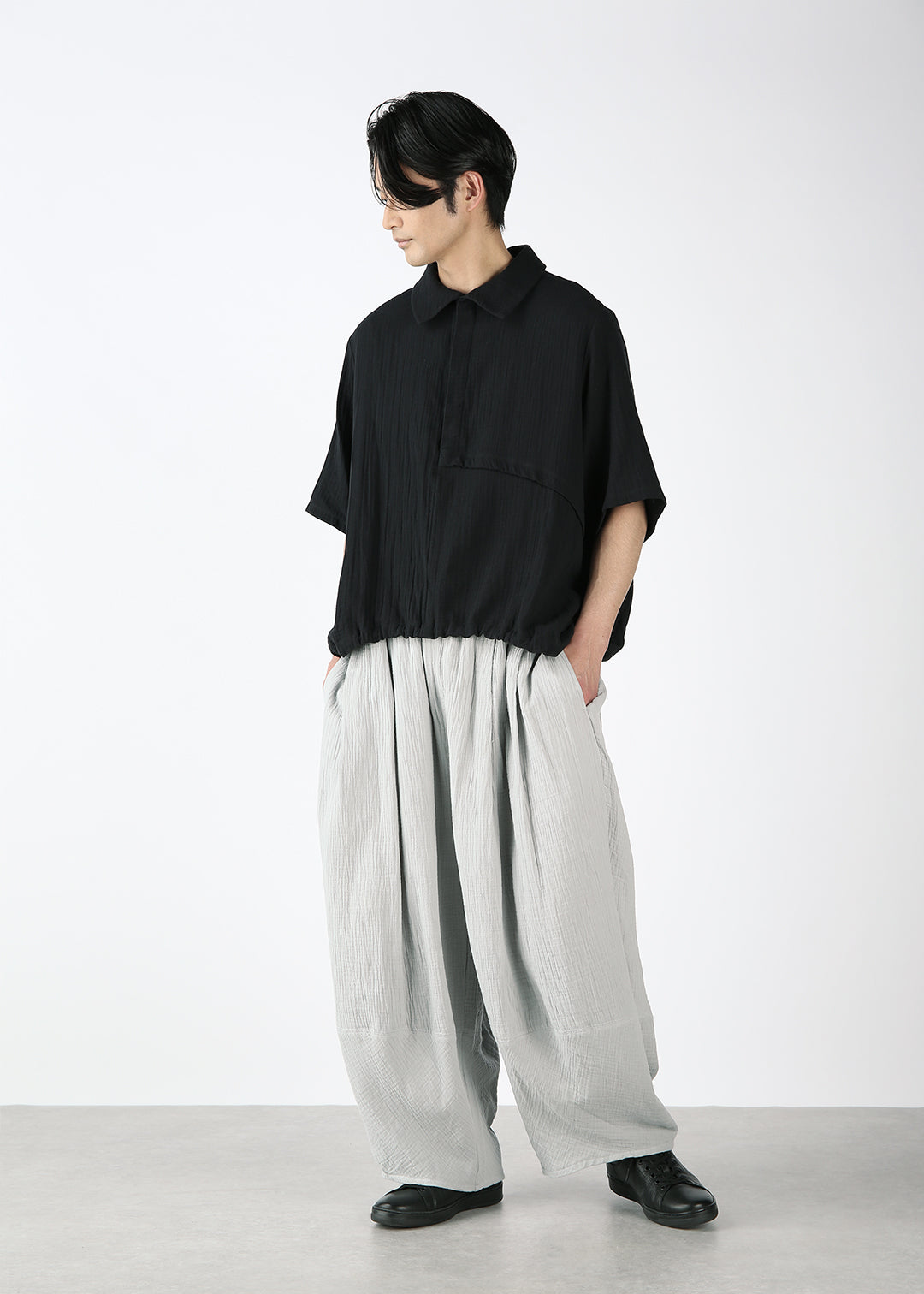 Kaname Balloon Pants Cotton Gauze