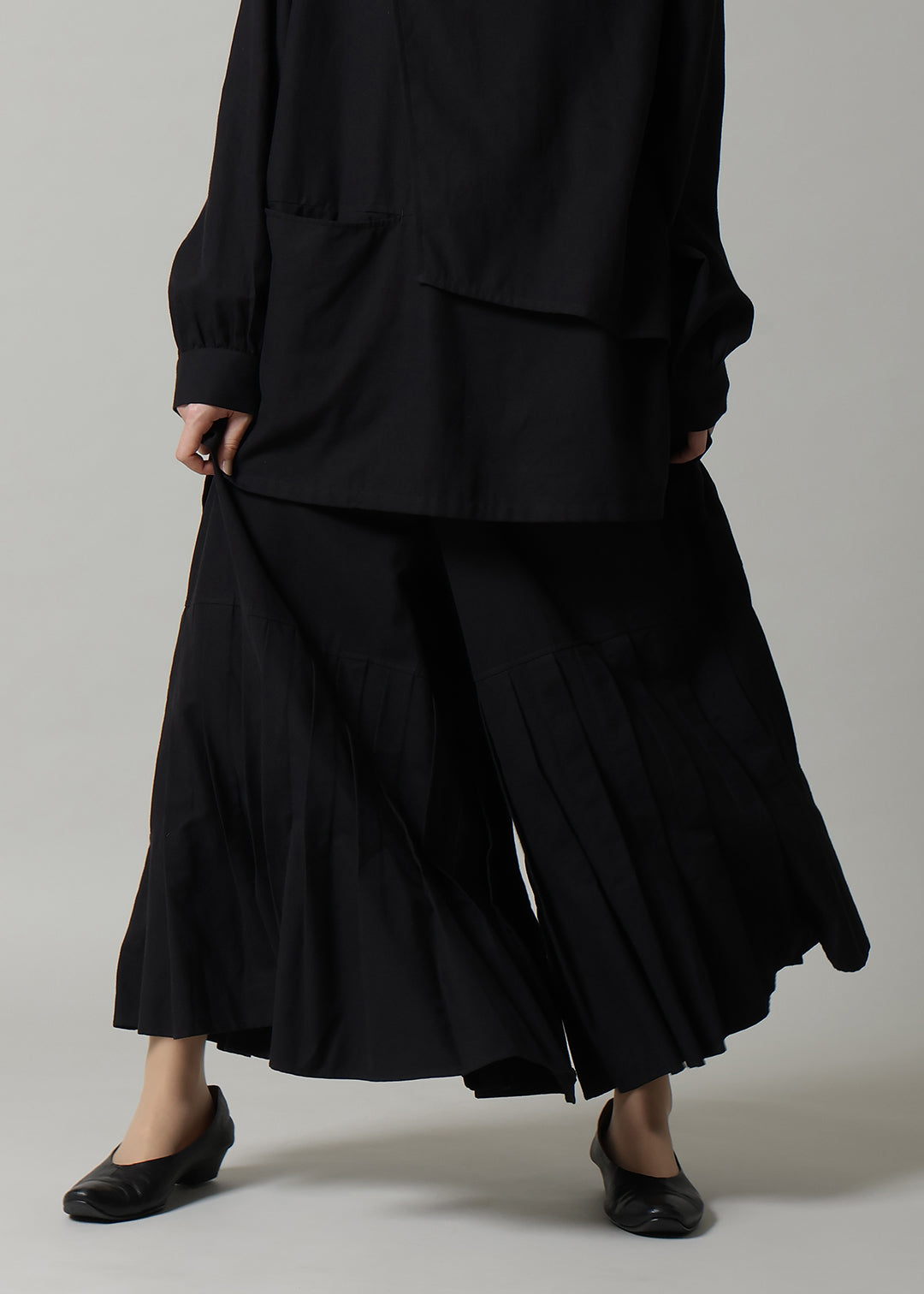 Yuragi Pleats Tuck PT 150tw Khadi