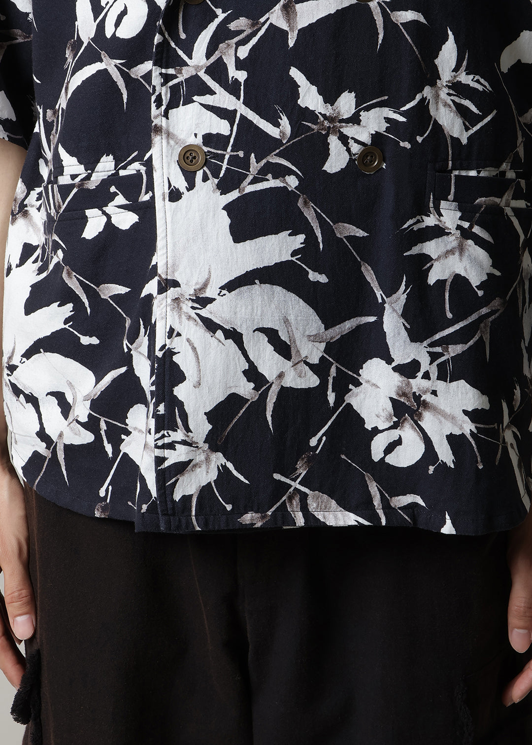 Kaname Oversized SH JK Print Khadi
