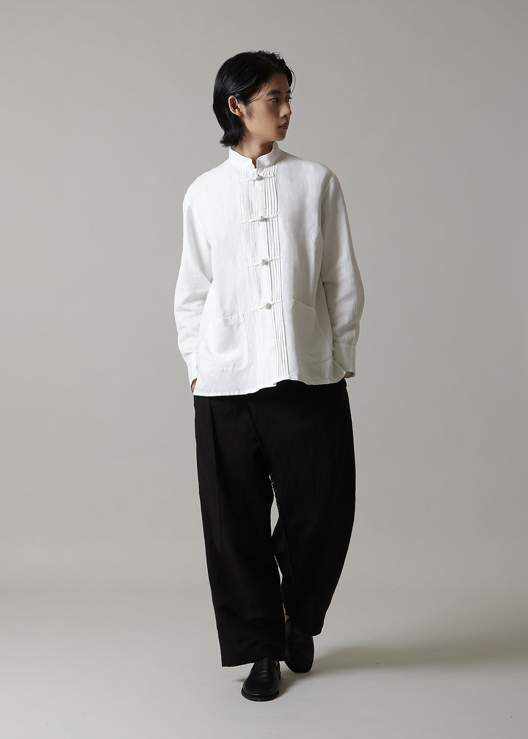 Obi Wrap Pants Linen Khadi