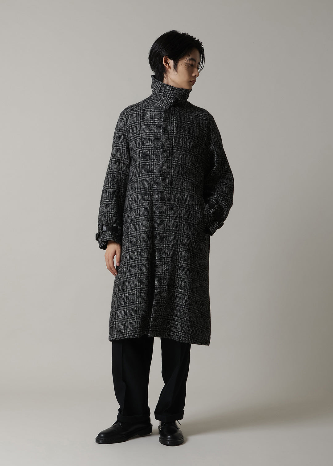 Kaname Trench Coat Modura check