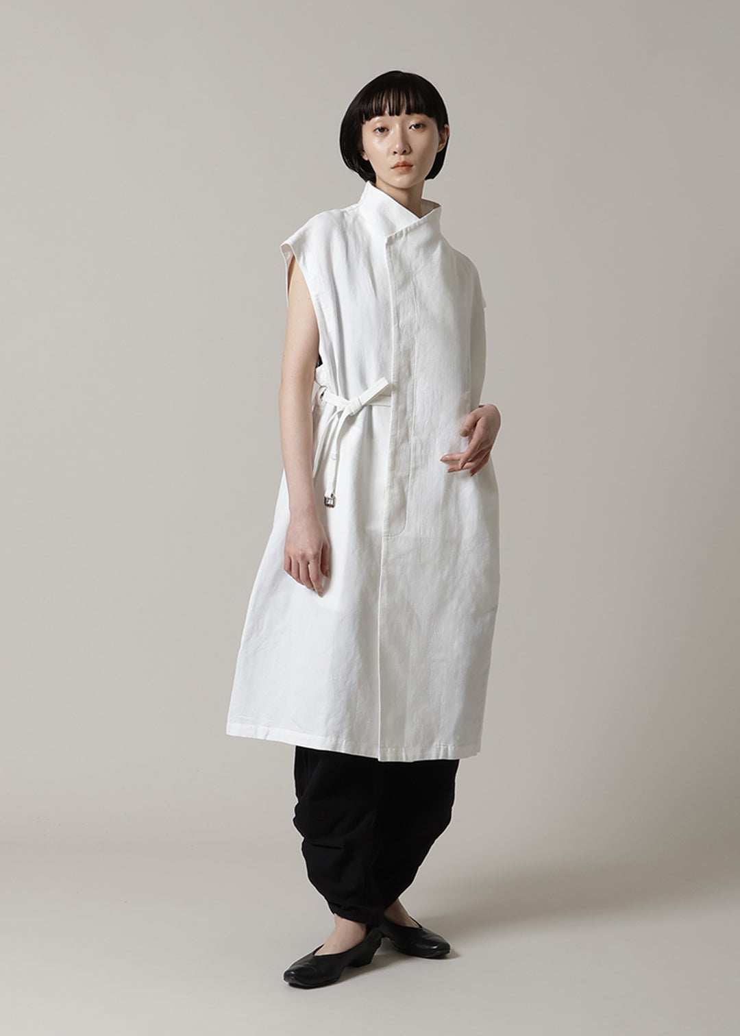 Yuragi Multi Gilet Linen Khadi