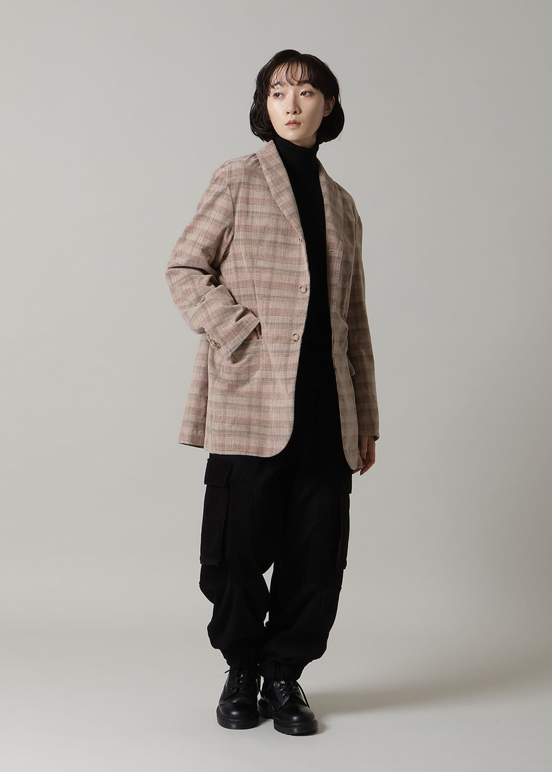 Kaname Shawl Collar Jacket Corduroy
