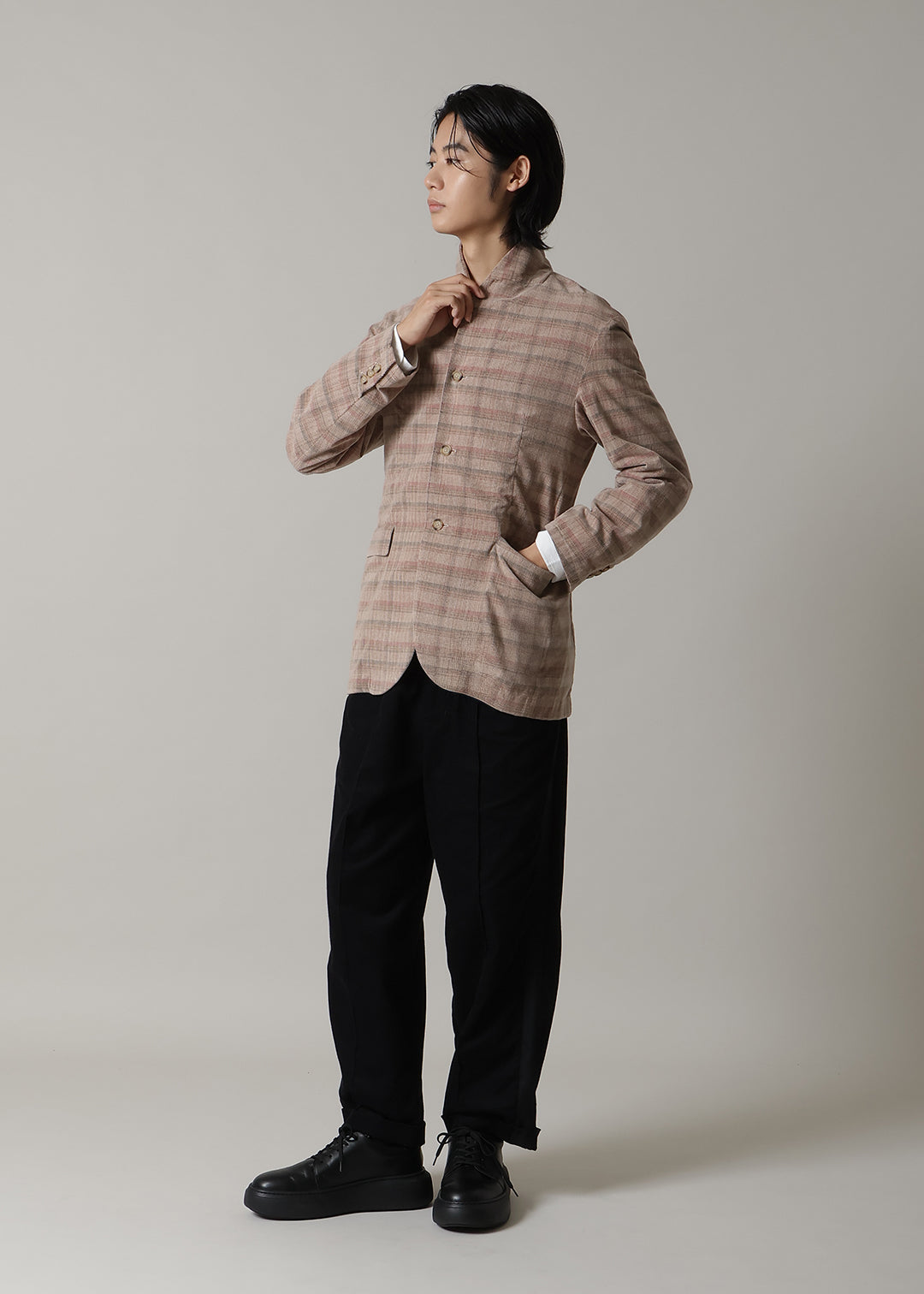 Kaname Shawl Collar Jacket Corduroy