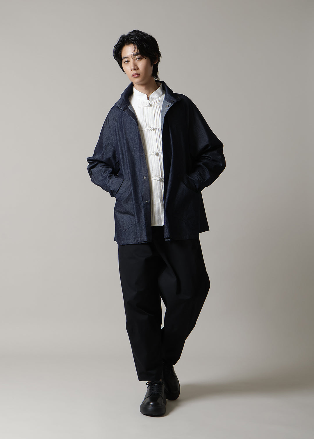 Matou Big A-line Coat Denim