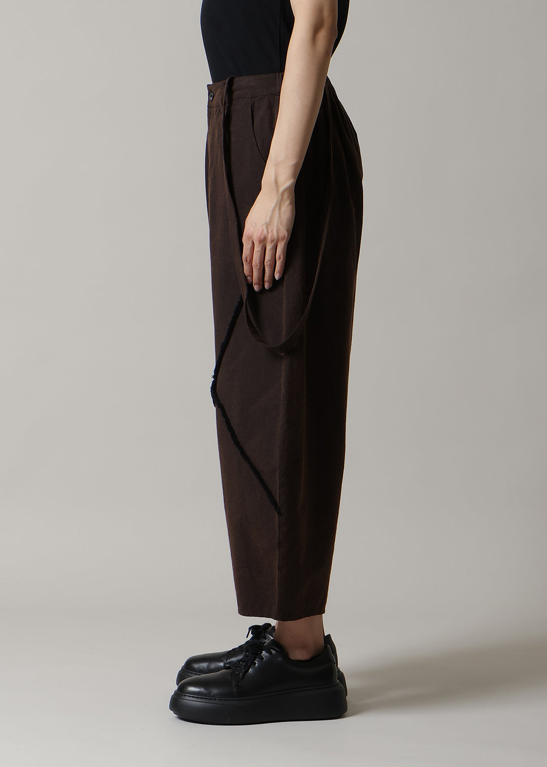 Sculpted Suspender PT Washed Khadi