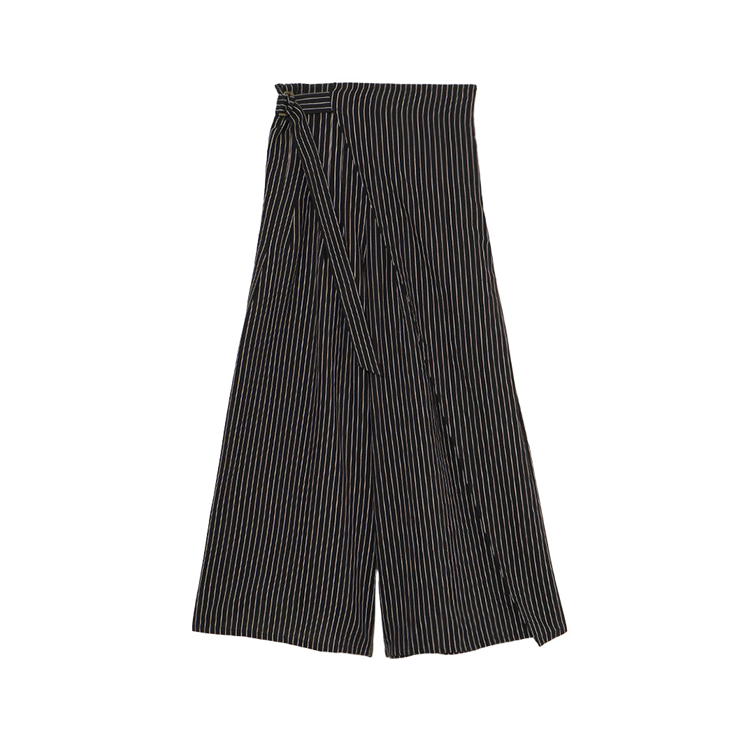 Sculpted Wrap Pants L/C stripe
