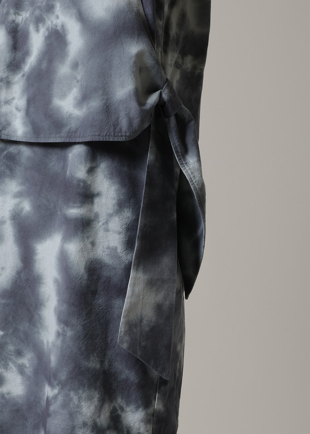Sculpted Side Tie OP Cloud Dye