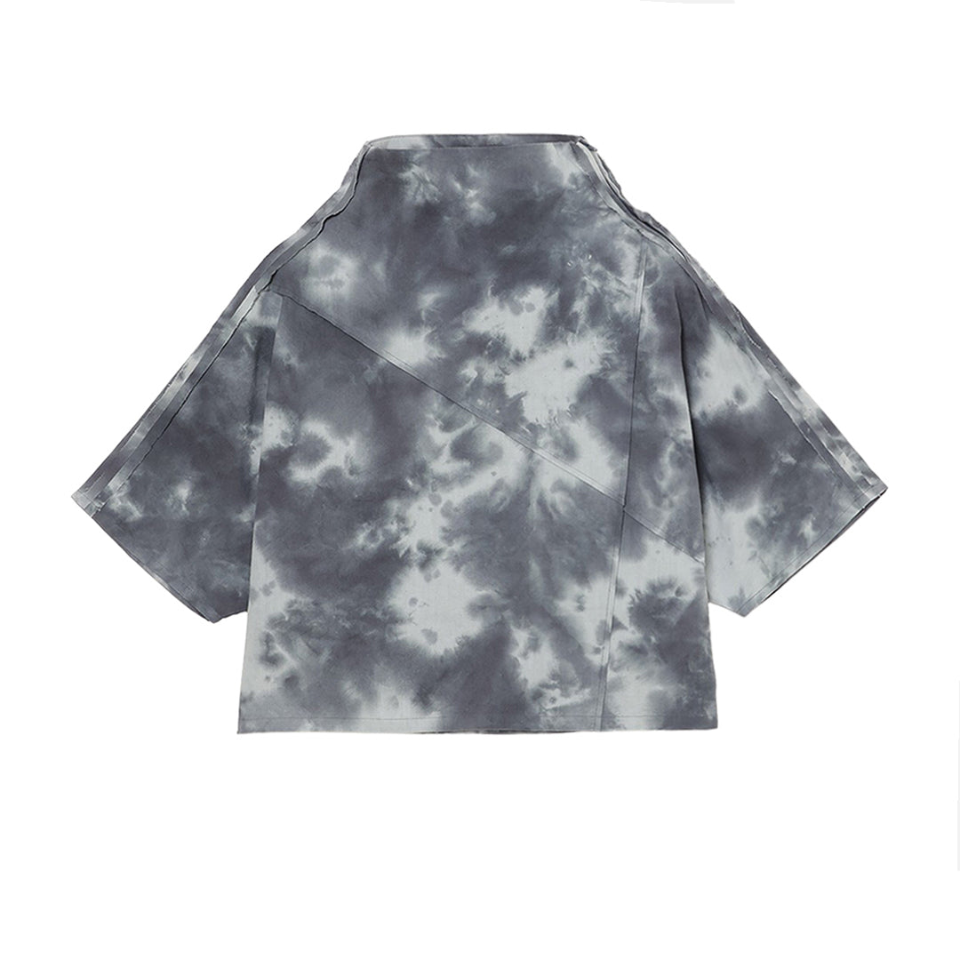 Sculpted Dolman Tops Cloud Dye