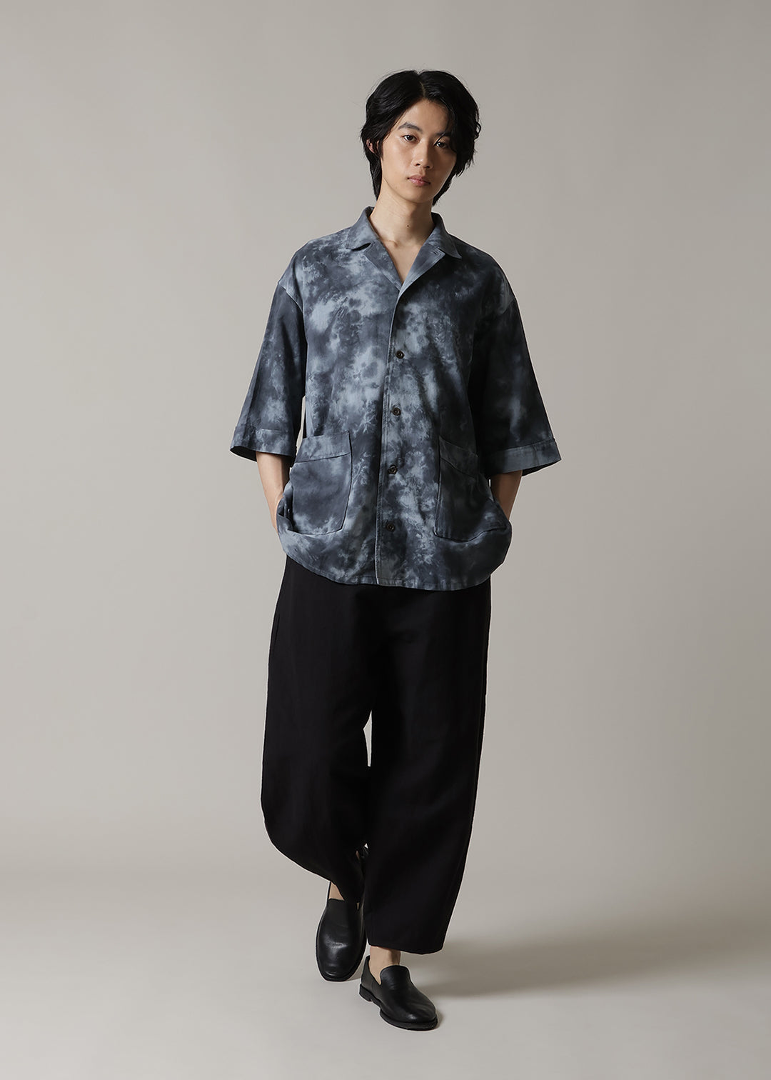 Kaname Open Collar SH Cloud Dye