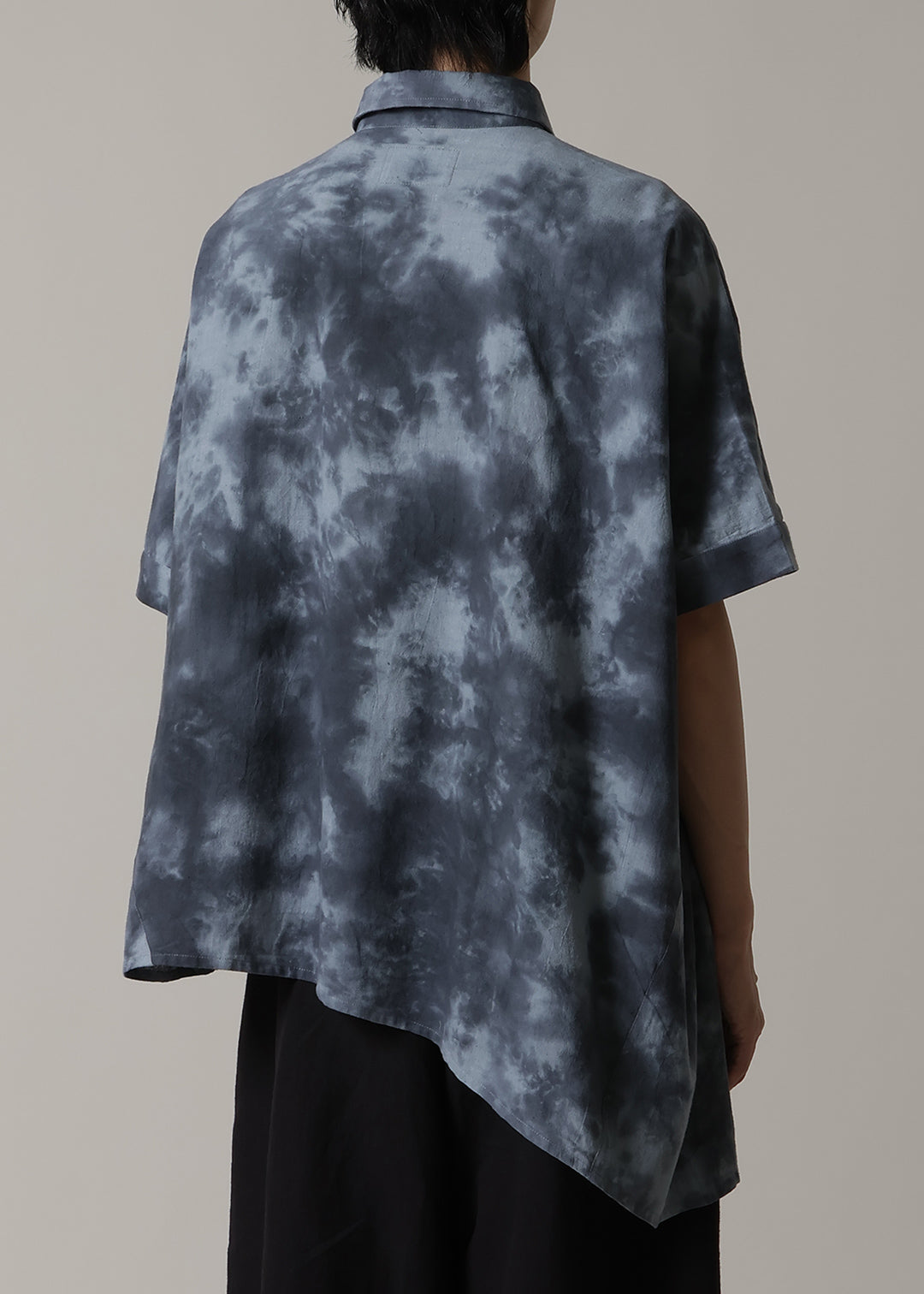 Asymme Side Long SH Cloud Dye