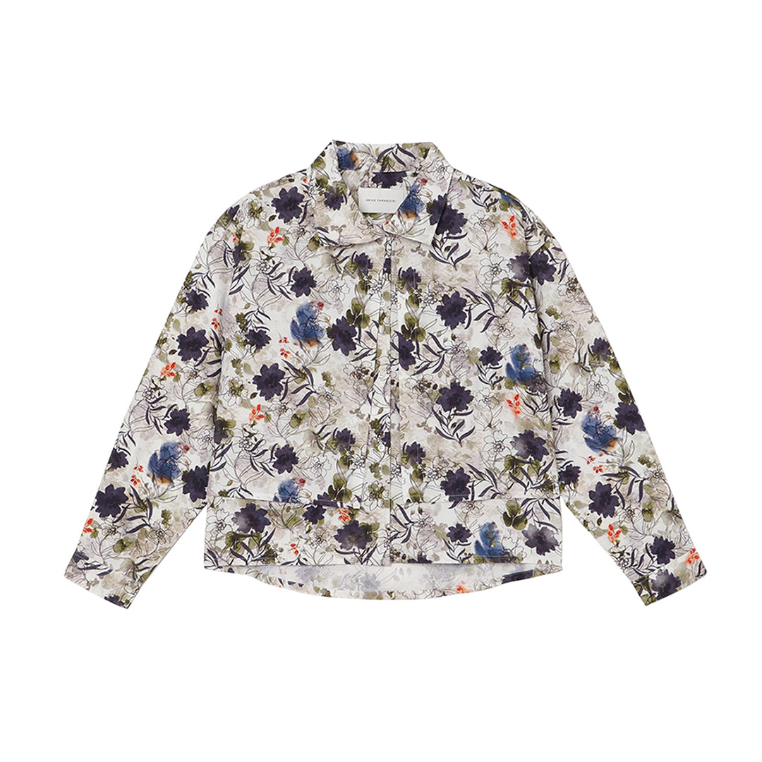 Kaname Layered Yoke SH Print Poplin