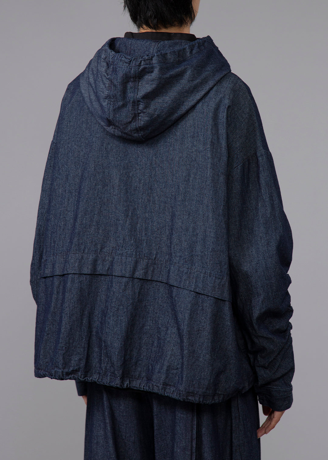 Rhythm Drawstring Hood Outer Denim