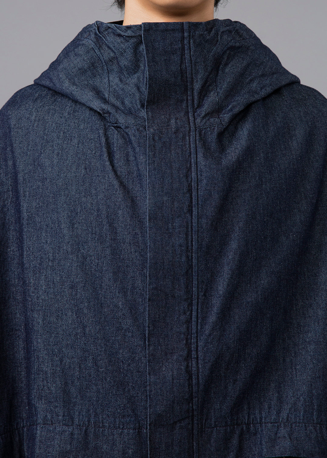 Rhythm Drawstring Hood Outer Denim