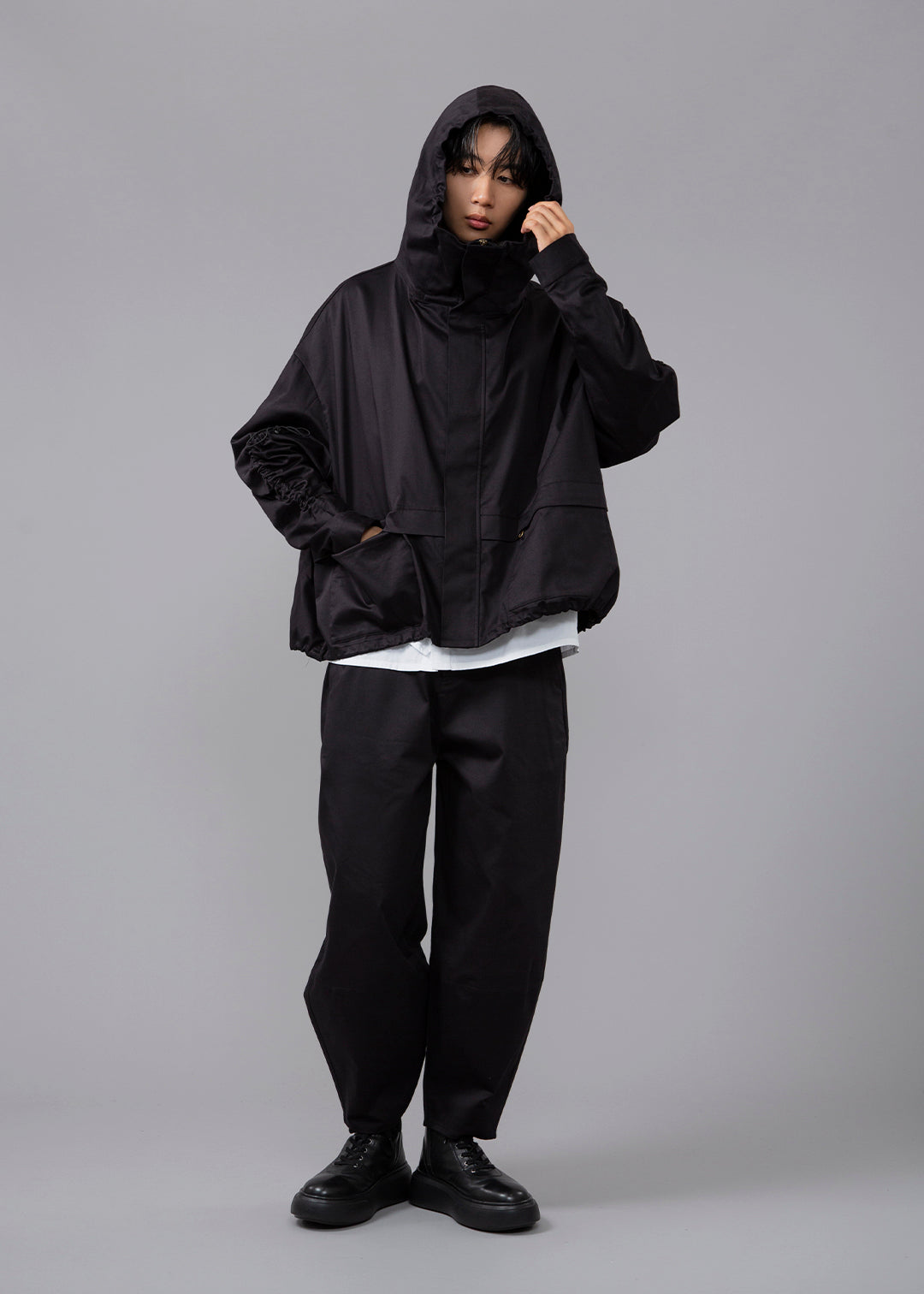 Rhythm Drawstring H Outer Act.Chino