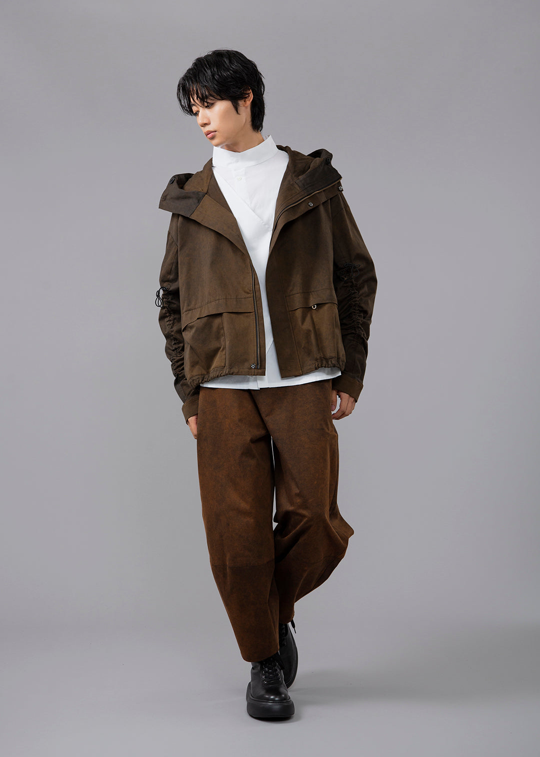 Rhythm Drawstring H Outer WashChino