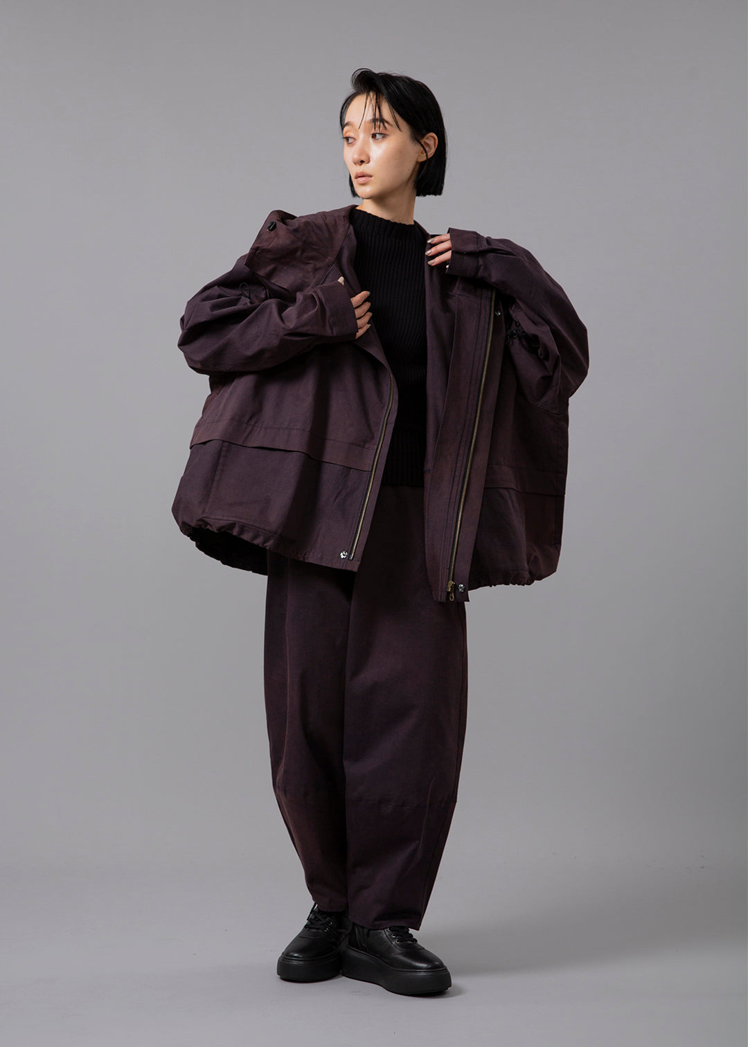 Rhythm Drawstring H Outer WashChino