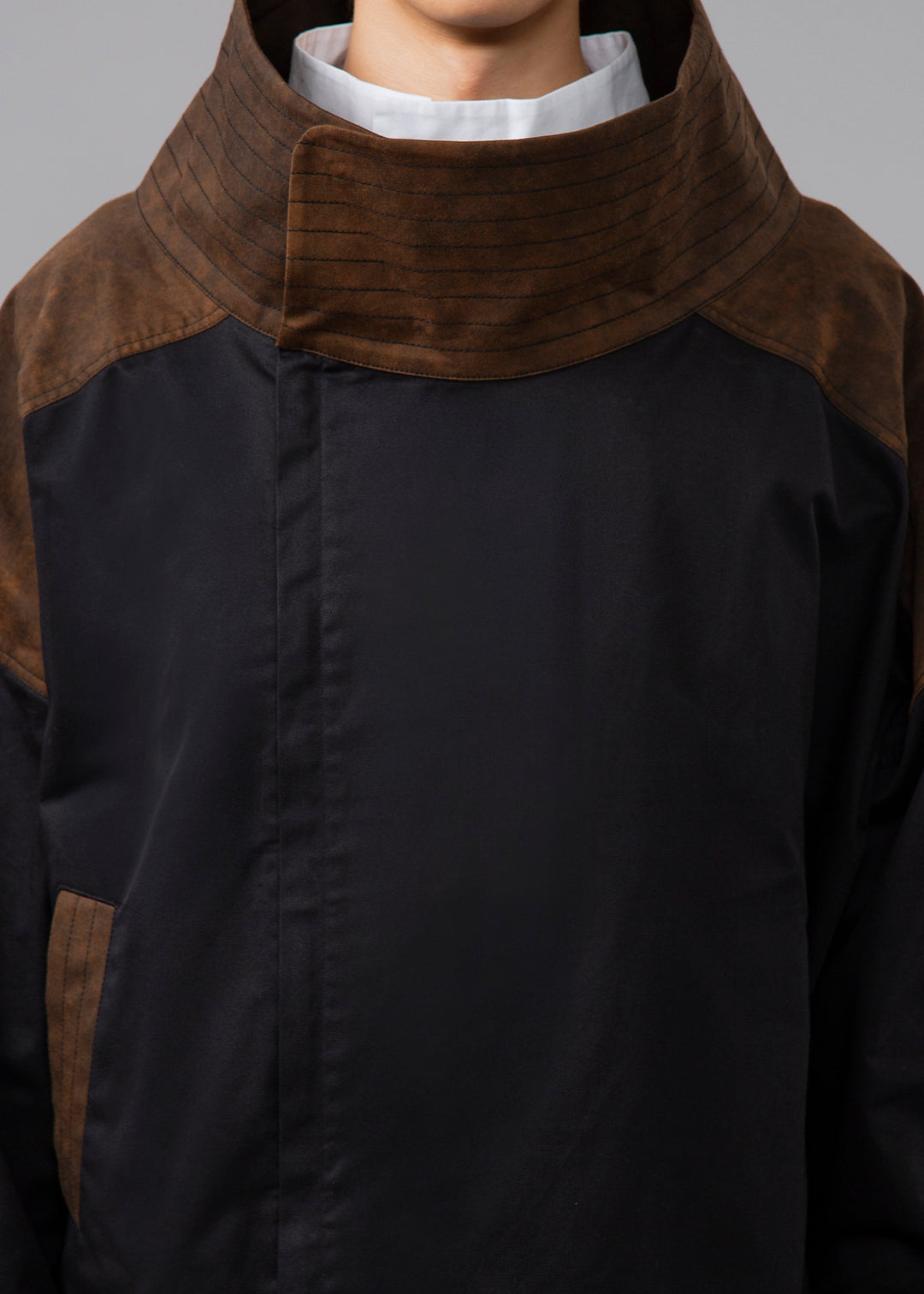 Sculpted High Neck St JK Wash Chino