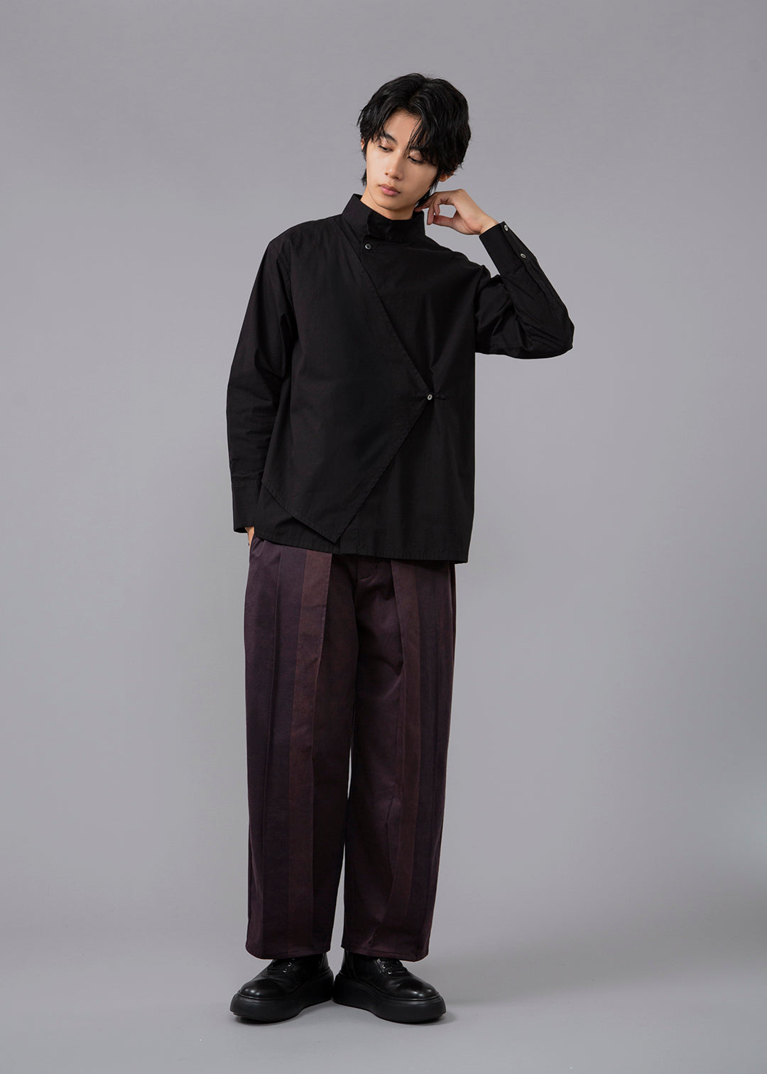 Sculpted Deep Tuck PT Washed Chino