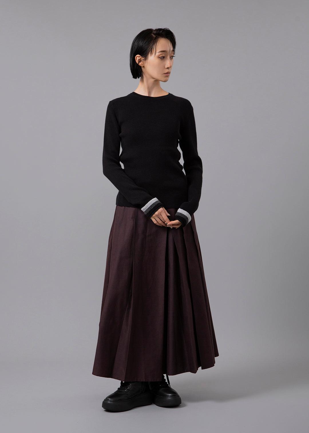 Play Pile Cuff Knit 12gg Cotton