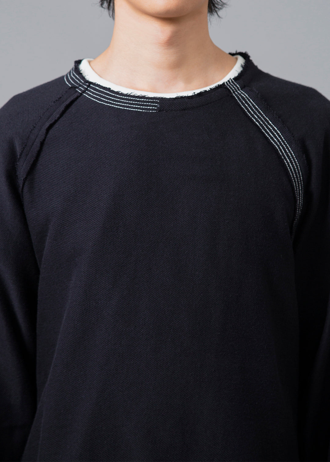 Play Contrast Stitch Top 40tw Khadi
