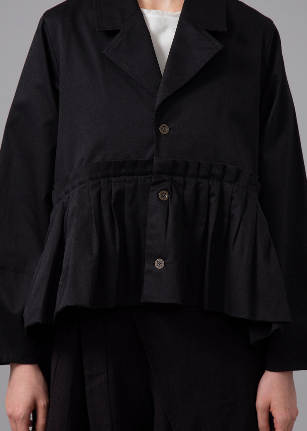 Kaname Pleated Hem JK Cotton Chino
